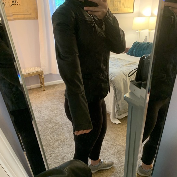 Black Leather Jacket - Picture 6 of 8